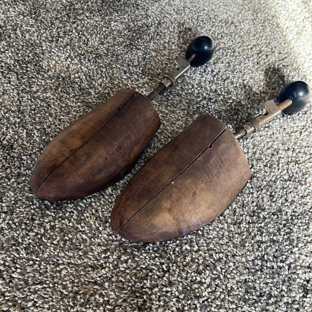Antique shoe stretchers